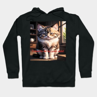 The Faithful Kitten Hoodie